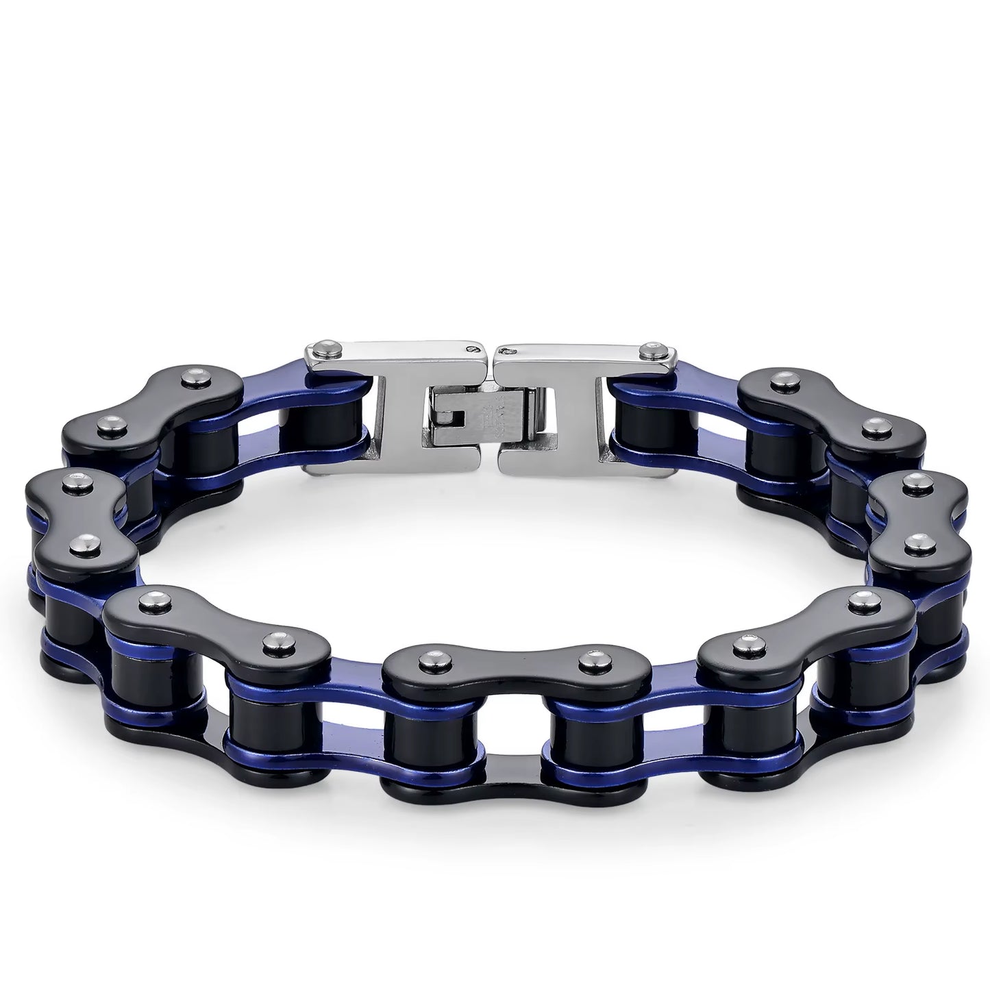 Punk Rock Biker 316L Stainless Steel Mens Bracelet Fashion Jewelry Bike Bicycle Chain Jewellery Pulsera Hombre Acero Inoxidable