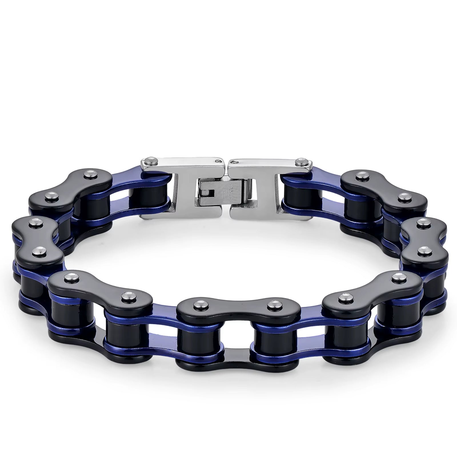 Punk Rock Biker 316L Stainless Steel Mens Bracelet Fashion Jewelry Bike Bicycle Chain Jewellery Pulsera Hombre Acero Inoxidable
